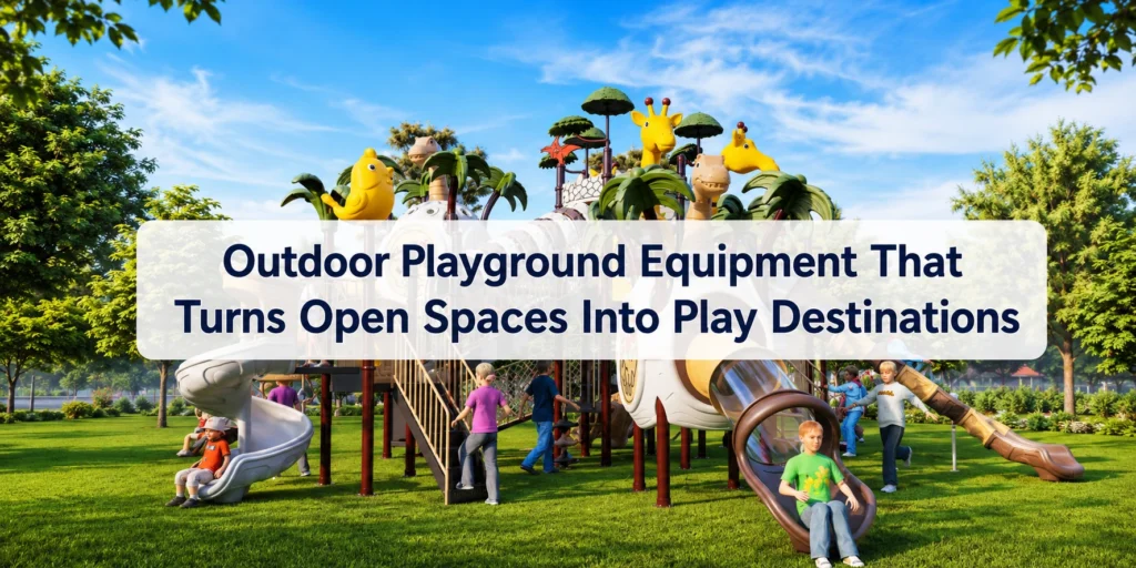 Outdoor Playground Equipment That Turns Open Spaces into Play Destinations