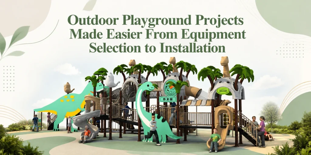 Outdoor Playground Projects Made Easier From Equipment Selection to Installation