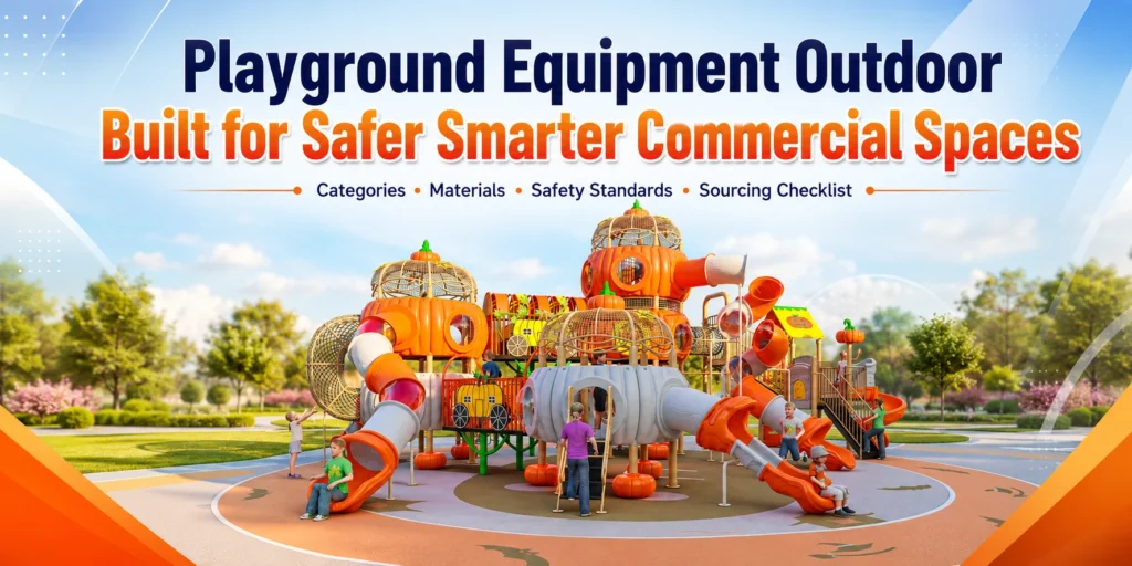 Playground Equipment Outdoor Built for Safer Smarter Commercial Spaces