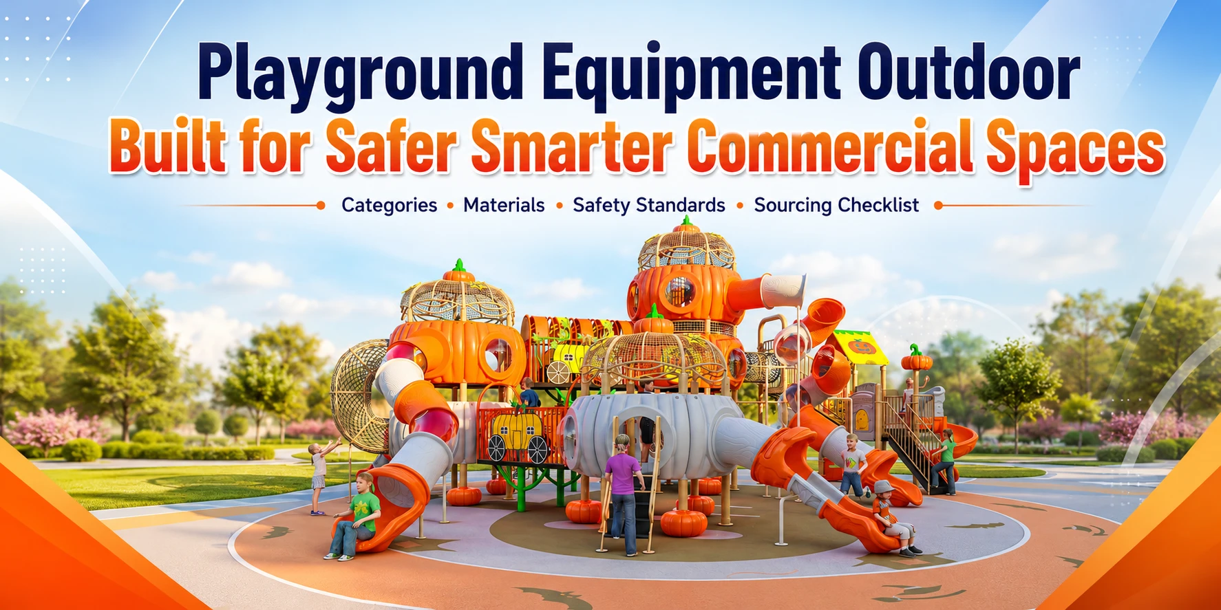Playground Equipment Outdoor Built for Safer Smarter Commercial Spaces
