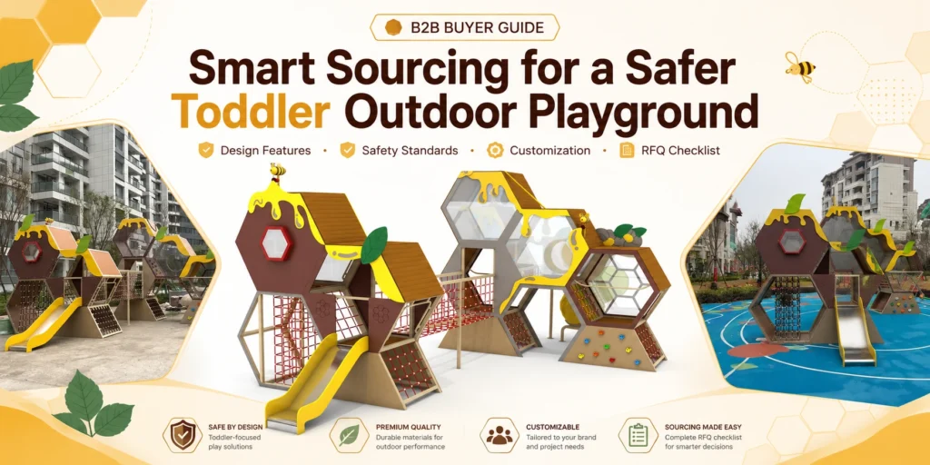 Smart Sourcing for a Safer Toddler Outdoor Playground