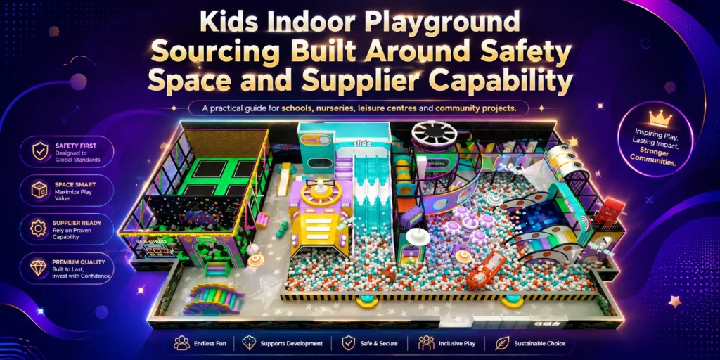 Kids Indoor Playground Sourcing Built Around Safety Space and Supplier Capability