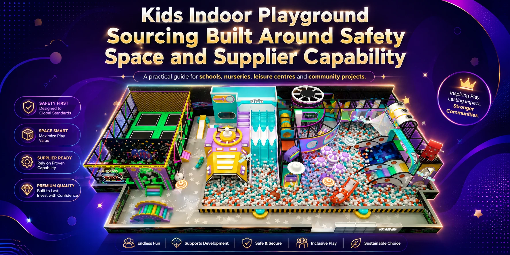 Kids Indoor Playground Sourcing Built Around Safety Space and Supplier Capability