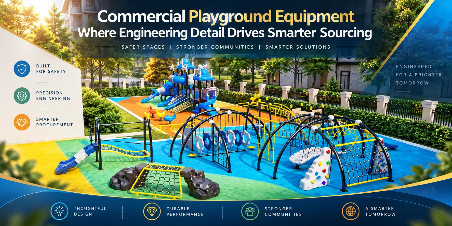 Commercial Playground Equipment Where Engineering Detail Drives Smarter Sourcing