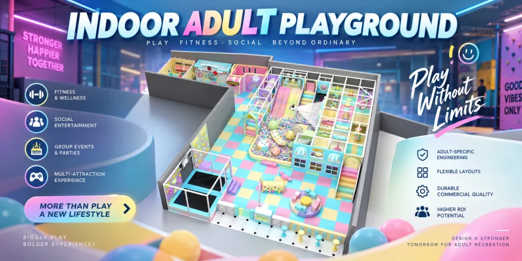 Indoor Adult Playground Design For High-Load Social Entertainment Venues