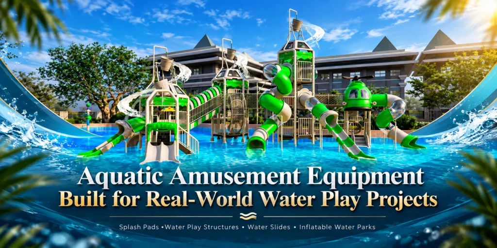Aquatic Amusement Equipment Built for Real-World Water Play Projects